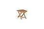 Yukon Hocker - Teak
